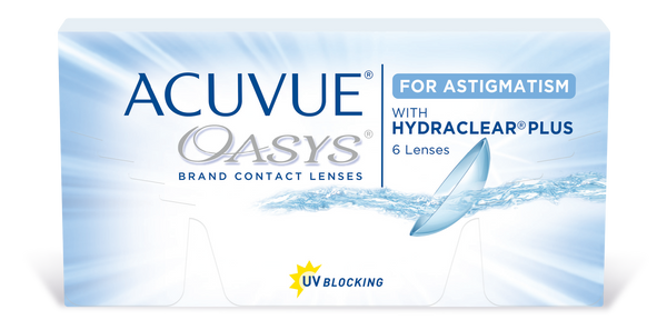 venta de lentes de contacto Acuvue Oasys Astigmatismo